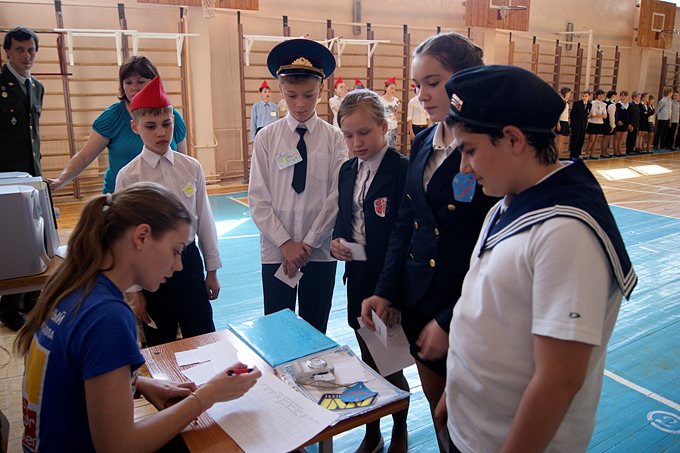 Смотр строя и песни 2014